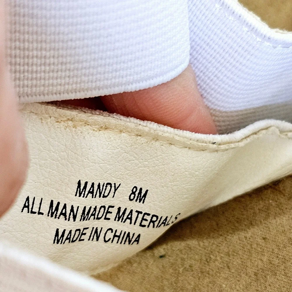Cushionaire Womens Mandy Cork Espadrille Platform Sandal Stretchy Sz 8 - Sh434.2